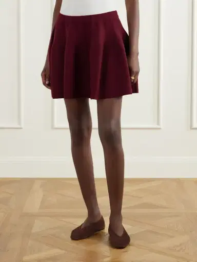 Lisa Yang Wren Cashmere Mini Skirt | Thumbnail 3 Lisa Yang Wren Cashmere Mini Skirt | Thumbnail 3