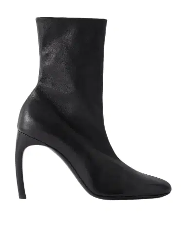 Victoria Beckham Harlow Distressed Leather Ankle Boots | Thumbnail 1 Victoria Beckham Harlow Distressed Leather Ankle Boots | Thumbnail 1