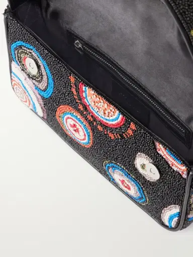 Staud Tommy Bead-embellished Shoulder Bag | Thumbnail 6 Staud Tommy Bead-embellished Shoulder Bag | Thumbnail 6