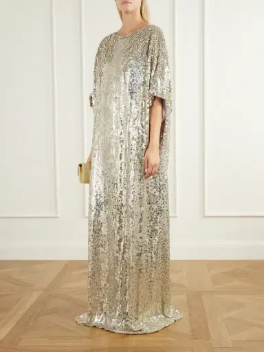 Jenny Packham Kai Sequined Tulle Gown | Thumbnail 2 Jenny Packham Kai Sequined Tulle Gown | Thumbnail 2