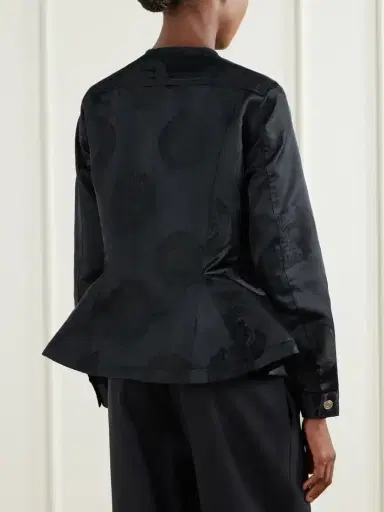 Comme des Garçons Comme des Garçons Paneled Peplum Jacquard Jacket | Thumbnail 3 Comme des Garçons Comme des Garçons Paneled Peplum Jacquard Jacket | Thumbnail 3