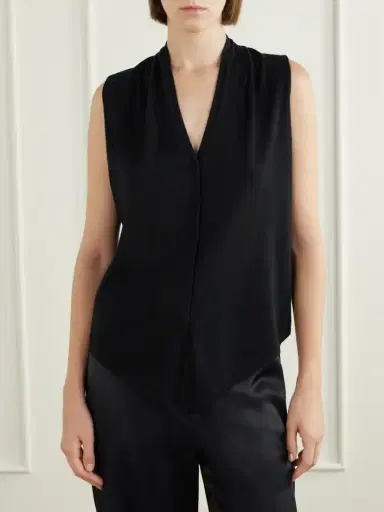 Lisa Yang Paisley Cashmere Tank | Thumbnail 3 Lisa Yang Paisley Cashmere Tank | Thumbnail 3