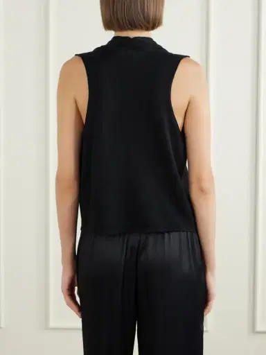 Lisa Yang Paisley Cashmere Tank | Thumbnail 4 Lisa Yang Paisley Cashmere Tank | Thumbnail 4