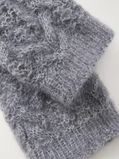 Pauline Dujancourt Lotta Cashmere And Silk-blend Gloves | Thumbnail 2 Pauline Dujancourt Lotta Cashmere And Silk-blend Gloves | Thumbnail 2