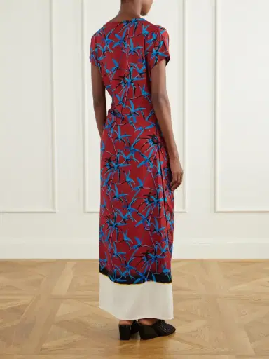 Proenza Schouler Anais Printed Stretch-cady Maxi Dress | Thumbnail 3 Proenza Schouler Anais Printed Stretch-cady Maxi Dress | Thumbnail 3