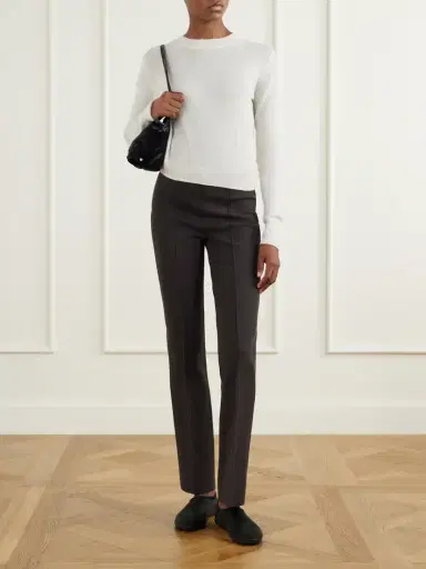 HIGH SPORT Luke Ribbed Cotton-blend Straight-leg Pants | Thumbnail 2 HIGH SPORT Luke Ribbed Cotton-blend Straight-leg Pants | Thumbnail 2