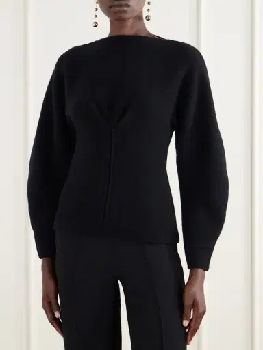 Carolina Herrera Wool And Cashmere-blend Sweater | Thumbnail 3 Carolina Herrera Wool And Cashmere-blend Sweater | Thumbnail 3