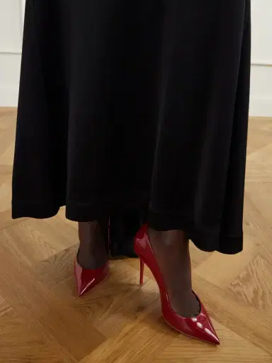 Christian Louboutin La Pigalle 100 Patent Leather Pumps | Thumbnail 2 Christian Louboutin La Pigalle 100 Patent Leather Pumps | Thumbnail 2