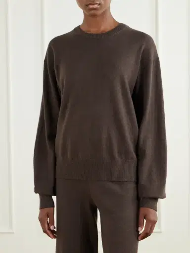 ÉTERNE Cotton And Cashmere-blend Sweater | Thumbnail 3 ÉTERNE Cotton And Cashmere-blend Sweater | Thumbnail 3