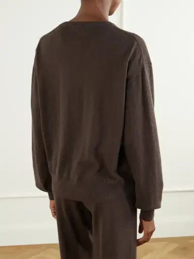 ÉTERNE Cotton And Cashmere-blend Sweater | Thumbnail 4 ÉTERNE Cotton And Cashmere-blend Sweater | Thumbnail 4