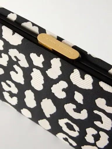 Carolina Herrera Animal-print Jacquard Clutch | Thumbnail 5 Carolina Herrera Animal-print Jacquard Clutch | Thumbnail 5