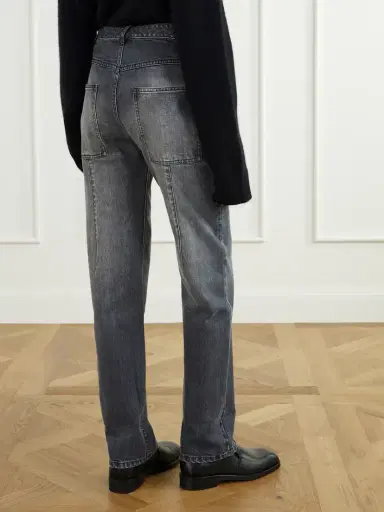 Tibi Charlotte Mid-rise Straight-leg Jeans | Thumbnail 4 Tibi Charlotte Mid-rise Straight-leg Jeans | Thumbnail 4