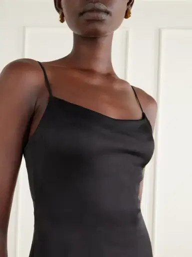 Marmar Halim Draped Satin Gown | Thumbnail 4 Marmar Halim Draped Satin Gown | Thumbnail 4