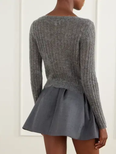SHUSHU/TONG Embellished Knitted Cardigan | Thumbnail 3 SHUSHU/TONG Embellished Knitted Cardigan | Thumbnail 3