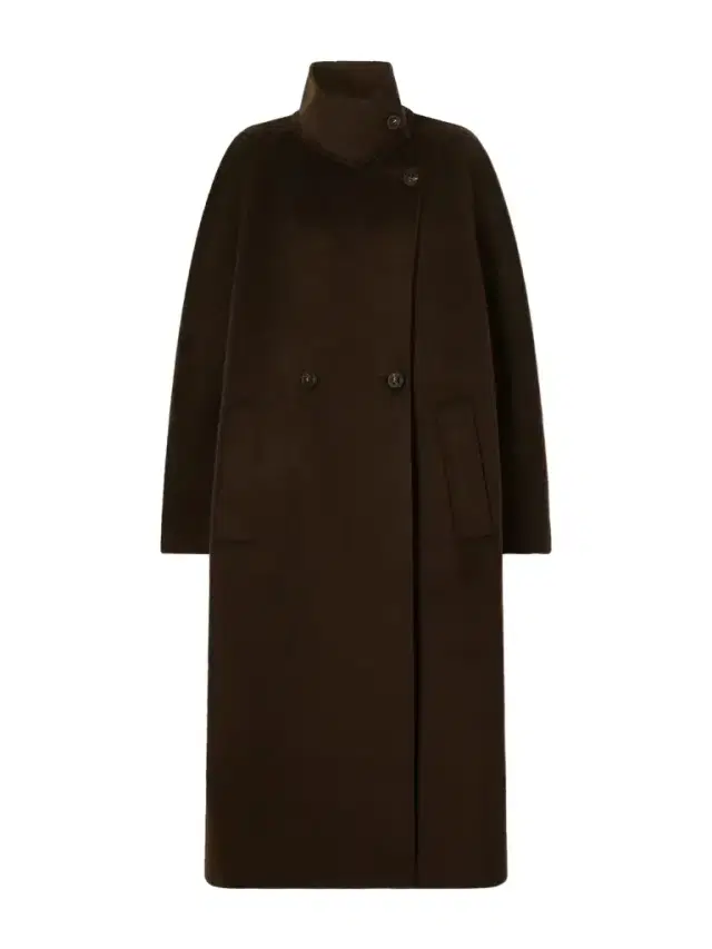 Button Wool And Cashmere-blend Coat Button Wool And Cashmere-blend Coat