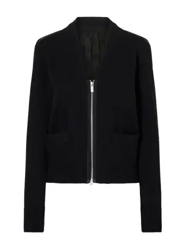Sacai Cotton-blend Zip-up Cardigan | Thumbnail 1 Sacai Cotton-blend Zip-up Cardigan | Thumbnail 1