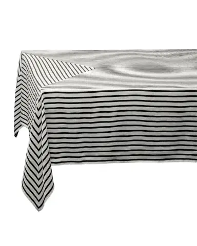 L'Objet Concorde Sateen Tablecloth, Medium, 70" x 90" | Thumbnail 1 L'Objet Concorde Sateen Tablecloth, Medium, 70" x 90" | Thumbnail 1
