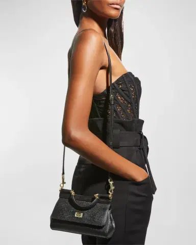 Dolce & Gabbana Small Sicily Handbag | Thumbnail 2 Dolce & Gabbana Small Sicily Handbag | Thumbnail 2