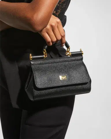 Dolce & Gabbana Small Sicily Handbag | Thumbnail 5 Dolce & Gabbana Small Sicily Handbag | Thumbnail 5