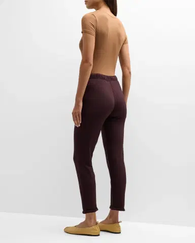 MAJESTIC FILATURES Drawstring French Terry Pants with Rolled Hem | Thumbnail 4 MAJESTIC FILATURES Drawstring French Terry Pants with Rolled Hem | Thumbnail 4
