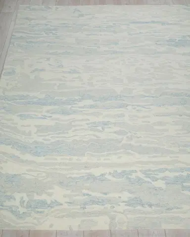 Exquisite Rugs Cortero Hand-Tufted Light Blue & Ivory Rug | Thumbnail 2 Exquisite Rugs Cortero Hand-Tufted Light Blue & Ivory Rug | Thumbnail 2