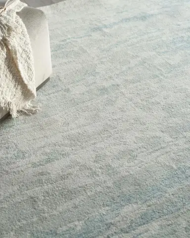 Exquisite Rugs Cortero Hand-Tufted Light Blue & Ivory Rug | Thumbnail 5 Exquisite Rugs Cortero Hand-Tufted Light Blue & Ivory Rug | Thumbnail 5