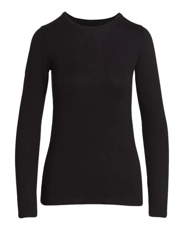 Soft Touch Long-Sleeve Crewneck T-Shirt Soft Touch Long-Sleeve Crewneck T-Shirt