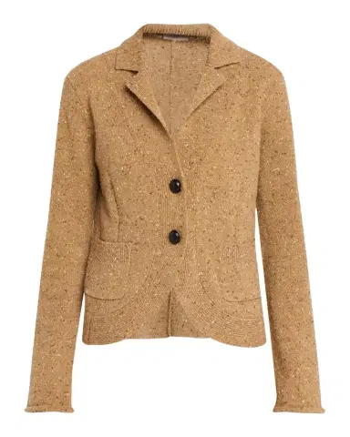 Lafayette 148 New York Donegal Curved-Hem Cashmere Jacket | Thumbnail 1 Lafayette 148 New York Donegal Curved-Hem Cashmere Jacket | Thumbnail 1