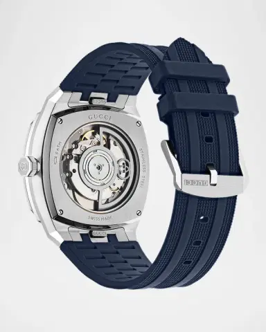 Gucci 25H Rubber-Strap Watch, 40mm | Thumbnail 2 Gucci 25H Rubber-Strap Watch, 40mm | Thumbnail 2