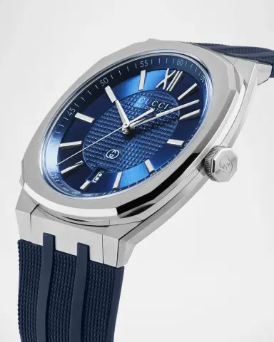 Gucci 25H Rubber-Strap Watch, 40mm | Thumbnail 3 Gucci 25H Rubber-Strap Watch, 40mm | Thumbnail 3