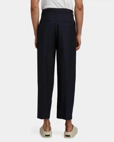 Marni Men's Tropical Wool Cropped Pleated Pants | Thumbnail 3 Marni Men's Tropical Wool Cropped Pleated Pants | Thumbnail 3