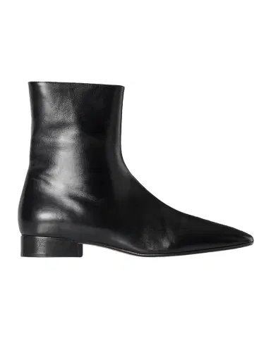 The Row Cindy Leather Ankle Boots | Thumbnail 1 The Row Cindy Leather Ankle Boots | Thumbnail 1