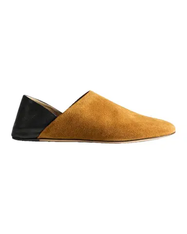 JW Anderson Men's Leather Foldable-Back Slipper Mules | Thumbnail 3 JW Anderson Men's Leather Foldable-Back Slipper Mules | Thumbnail 3