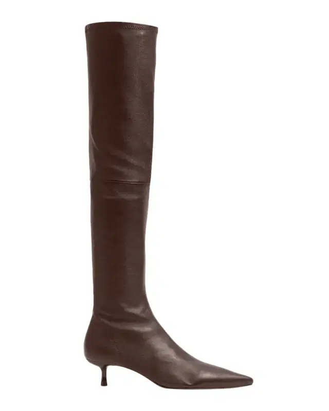 35mm Joni Stretch Leather Over-The-Knee Boots 35mm Joni Stretch Leather Over-The-Knee Boots