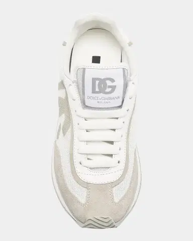 Dolce & Gabbana Mixed-Material DG Cushion Sneakers | Thumbnail 5 Dolce & Gabbana Mixed-Material DG Cushion Sneakers | Thumbnail 5