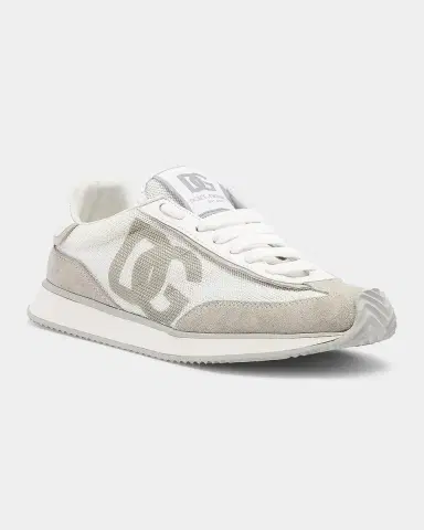 Dolce & Gabbana Mixed-Material DG Cushion Sneakers | Thumbnail 6 Dolce & Gabbana Mixed-Material DG Cushion Sneakers | Thumbnail 6