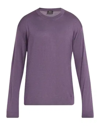 Brioni Men's Cashmere-Silk Crewneck Sweater | Thumbnail 1 Brioni Men's Cashmere-Silk Crewneck Sweater | Thumbnail 1