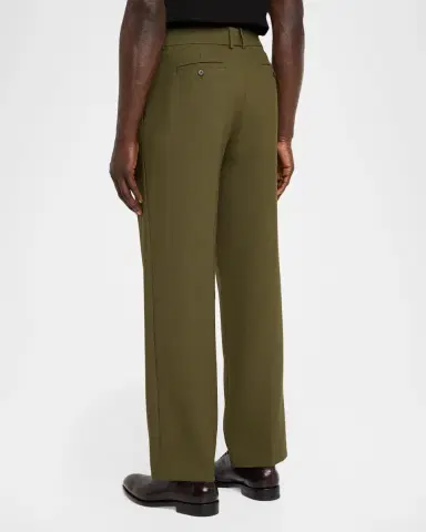 Simkhai Men's Julian Tapered-Leg Pleated Trousers | Thumbnail 3 Simkhai Men's Julian Tapered-Leg Pleated Trousers | Thumbnail 3