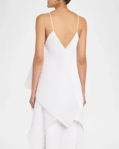 JW Anderson Pleated Layered Handkerchief Tank Top | Thumbnail 3 JW Anderson Pleated Layered Handkerchief Tank Top | Thumbnail 3