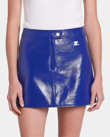 Courrèges Vinyle Reedition Mini Skirt | Thumbnail 4 Courrèges Vinyle Reedition Mini Skirt | Thumbnail 4