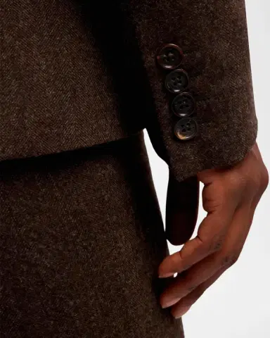 Ralph Lauren Collection Parker Striped Herringbone Jacket | Thumbnail 6 Ralph Lauren Collection Parker Striped Herringbone Jacket | Thumbnail 6