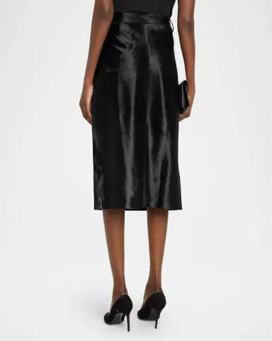 Kobi Halperin Cindy Calf Hair Pencil Skirt | Thumbnail 3 Kobi Halperin Cindy Calf Hair Pencil Skirt | Thumbnail 3