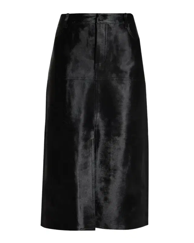 Cindy Calf Hair Pencil Skirt Cindy Calf Hair Pencil Skirt