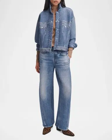 rag & bone Miramar Mallow Trucker Jacket | Thumbnail 2 rag & bone Miramar Mallow Trucker Jacket | Thumbnail 2