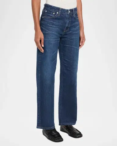 Moussy Vintage ID Straight-Leg Jeans | Thumbnail 4 Moussy Vintage ID Straight-Leg Jeans | Thumbnail 4