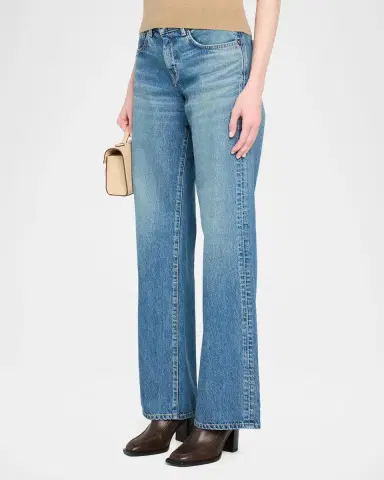 Moussy Vintage Missouri Low-Rise Wide-Leg Jeans | Thumbnail 4 Moussy Vintage Missouri Low-Rise Wide-Leg Jeans | Thumbnail 4