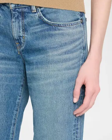 Moussy Vintage Missouri Low-Rise Wide-Leg Jeans | Thumbnail 5 Moussy Vintage Missouri Low-Rise Wide-Leg Jeans | Thumbnail 5