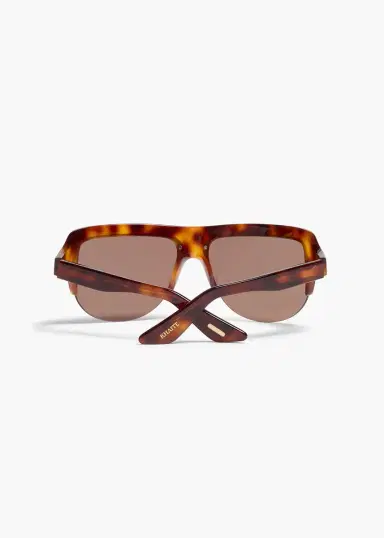 Khaite Khaite X Oliver Peoples 1975C In Dark Mahogany And Brown | Thumbnail 2 Khaite Khaite X Oliver Peoples 1975C In Dark Mahogany And Brown | Thumbnail 2