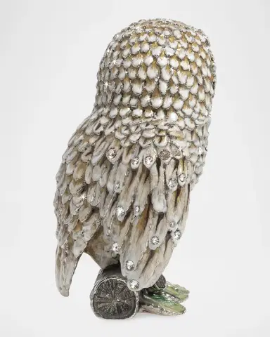 Jay Strongwater Hildy Owl 5" Figurine | Thumbnail 3 Jay Strongwater Hildy Owl 5" Figurine | Thumbnail 3