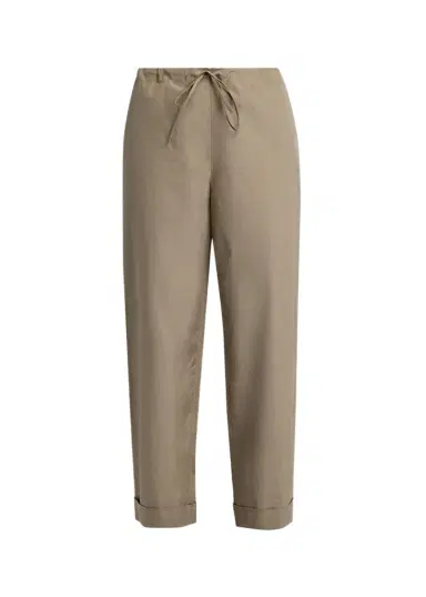 The Row Delano Straight-Leg Cotton Poplin Pants | Thumbnail 1 The Row Delano Straight-Leg Cotton Poplin Pants | Thumbnail 1